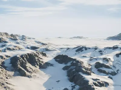 Tundra Terrain Asset Pack