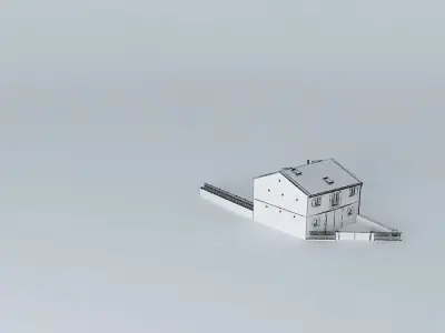 Housing rehabilitation barn renovation Free 3D model