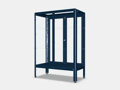 FABRIKOR Glassdoor cabinet Low-poly 3D model