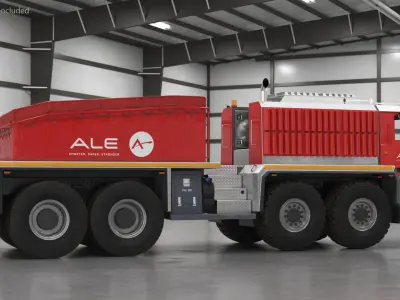  ALE Trojan 8870 Heavy Haulage Tractor Rigged 
