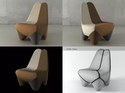 Binta 3D model