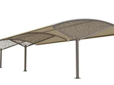 Parking Sunshade 3D model
