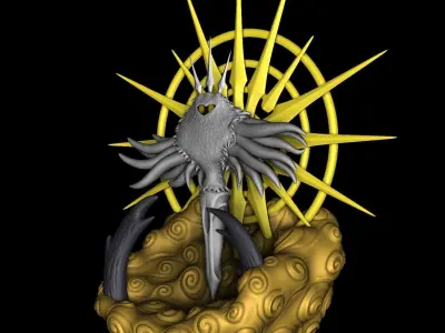 Radiance - Hollow Knight  3D print model