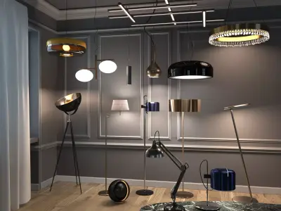 LIGHTING ITEMS 3D model