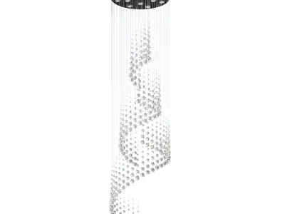 Crystal Ceiling Lamp 3D model purchase