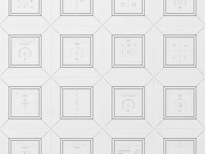 Jung LS ZERO  LS Touch - the smart KNX kit 54 items 3D model