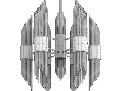 BACAEN chandelier Low-poly 3D model