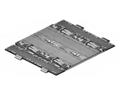 Machinery - Highway - Road 02 3D model
