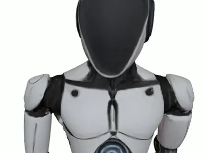 Advanced Humanoid Robot 3D print model