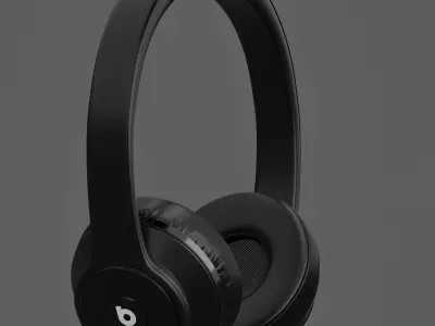 Headphones 3D model 3D model