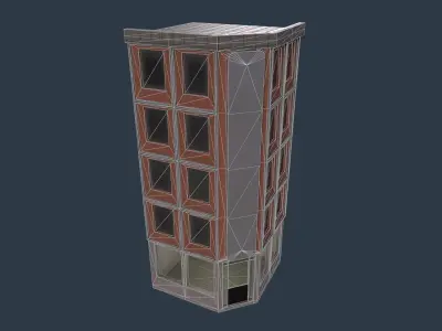 Building Low-poly 3D model