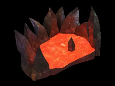 Lava Hell - Magma 23 3D model