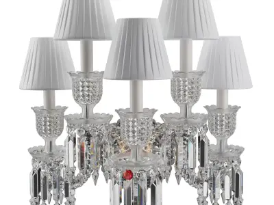 wall sconces 5 Lights High Quality 3D model