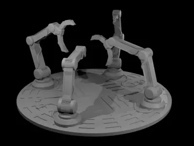 Repair Station for Big Platform 3D print model