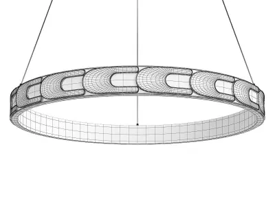 Maoris Ring Horizontal Chandelier D60 Low-poly 3D model