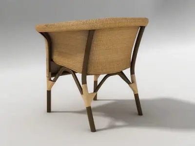 Armchair We 25 - 26 3D model