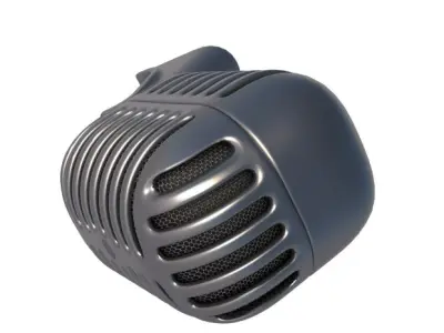 Microphone 3D model