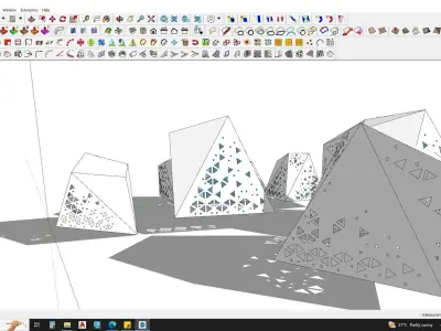 Abstract Sculpture 3d Model 3D model