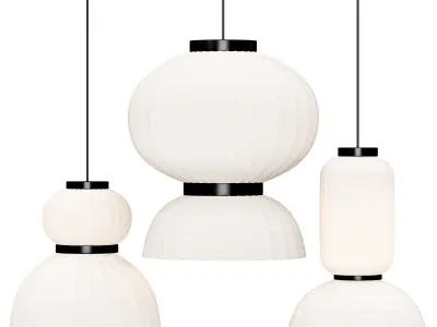 Renne Pendant Lights by Lightzey 3D model