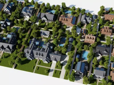 Modular Classic Style American 20 House pack with creation tool