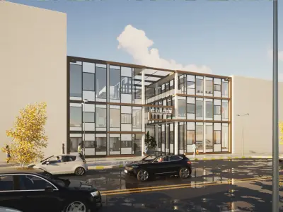 Coworking Space  3D model