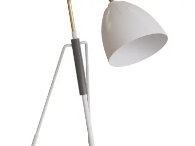 Lean Table Lamp 3D model