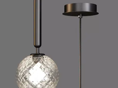 Nuura Miira 1 Optic 03310223 - Pendant Lamp 3D model