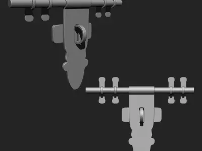 Door Latch IMM Brush Pack 15 in One vol 5 3D model