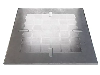 Space Station Floor - Medium 3D model