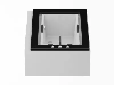 TOTO Lloyd Soaker Bathtub 3D model