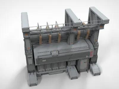 Sci Fi Modular Environment 3 3D model