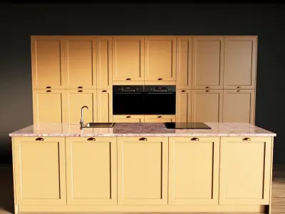 74-Kitchen2 matte 7 3D model