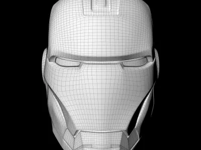 Iron Man Helmet 3D model