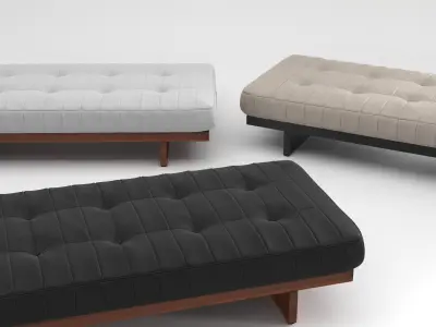 DS 80 90 Daybed without Armrests Indoor 3D model