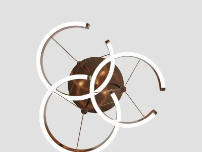 Chandelier 03 3D model