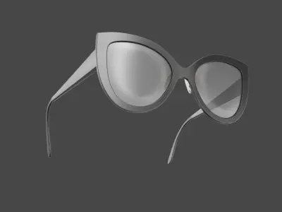  Women’s Eyewear 3D Model Collection 