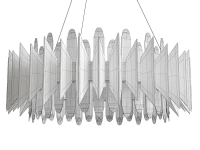 STUNNING CHANDELIER 2 Low-poly 3D model