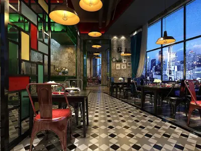 Business - Food Beverage - 1039 3D model