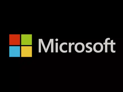 Microsoft LOGO 3d pbr model microsoft logo Low-poly 3D model