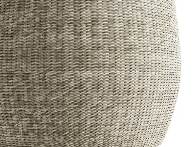 Palecek Aviana Rope Floor Lamp 3D model