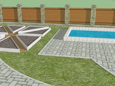  plot of land 3D model