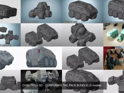 CHIBI-TECH SD - CORPORATE TAC PACK BUNDLE