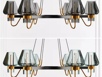 QUEEN CHANDELIER 2 3D model