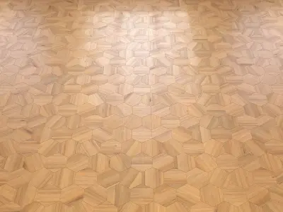 Parquet - Laminate - Wooden floor 2 in 1 Low-poly 3D model 212