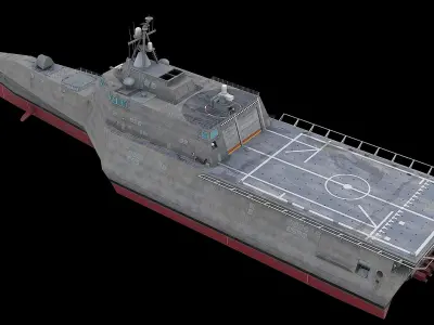 USS Independence LCS-2 3D model
