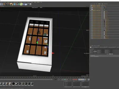 China Ancient Museum 3D Model 3D model