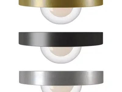 Ebell mini flush mount by Kelly Wearstler 3D model