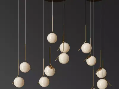 Flos Ic Light Set 3D model