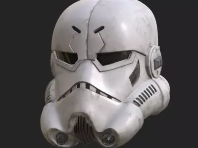 Zuke Full Size Helmet STL Files 3D print model