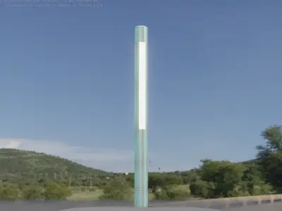 Light Column -8- Street Light -9- 3D model
